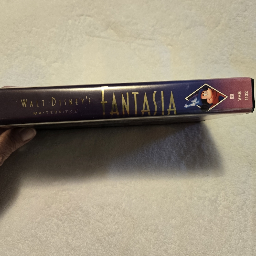 Walt Disney's Masterpiece Fantasia Vintage VHS Tape 1992 Rated G - Picture 5 of 5